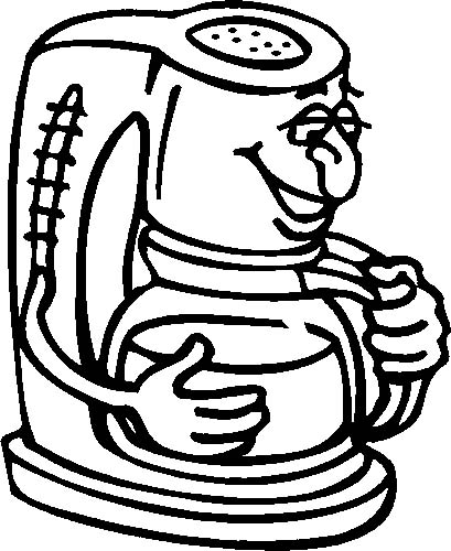 immagine elettrodomestici da colorare