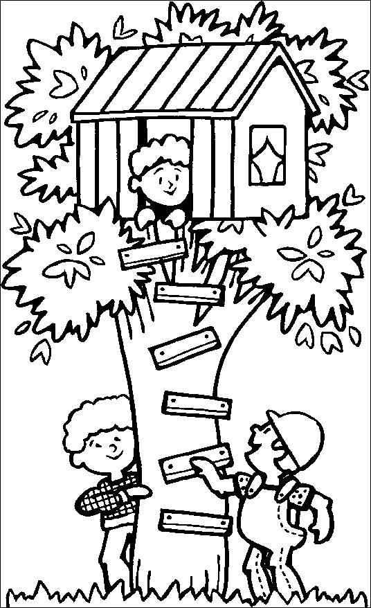 immagine estate da colorare