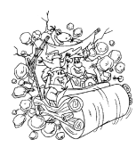 immagine flintstones da colorare