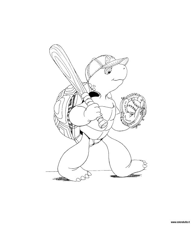 immagine franklin da colorare