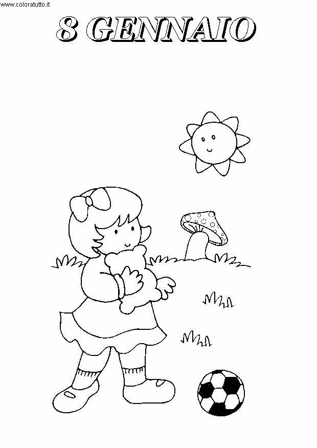 immagine giornalieri da colorare