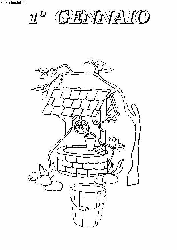 immagine giornalieri da colorare