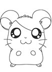 immagine hamtaro da colorare