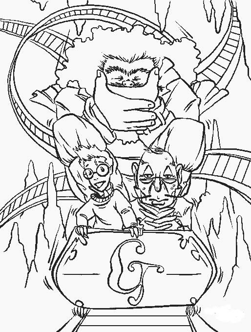 immagine harry da colorare