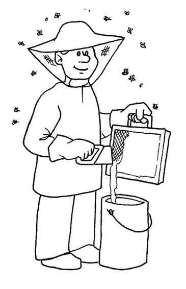 immagine i mestieri da colorare