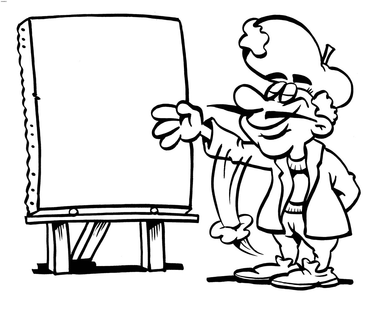 immagine i mestieri da colorare