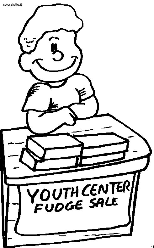 immagine i mestieri da colorare