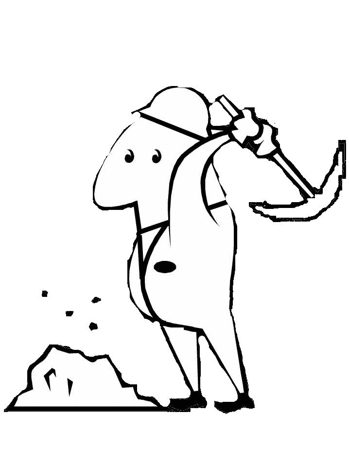 immagine i mestieri da colorare