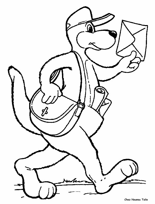 immagine i mestieri da colorare