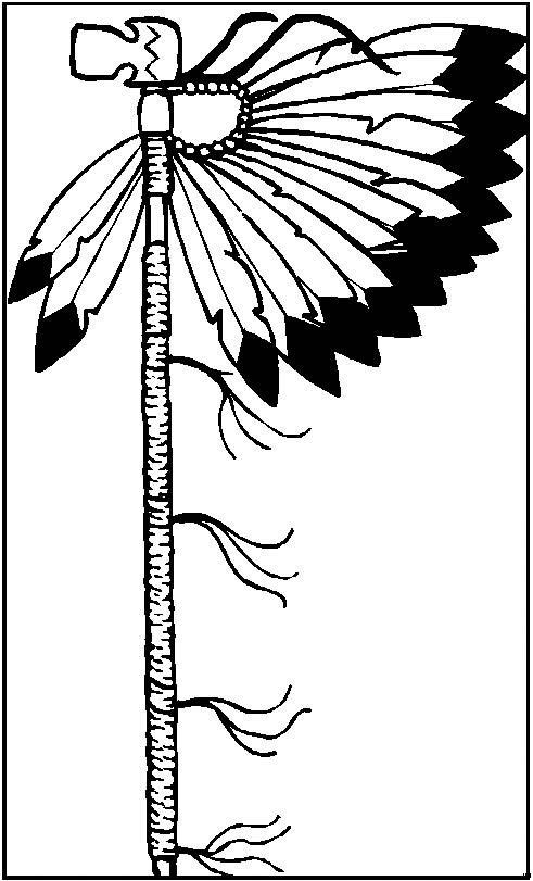 immagine indiani da colorare