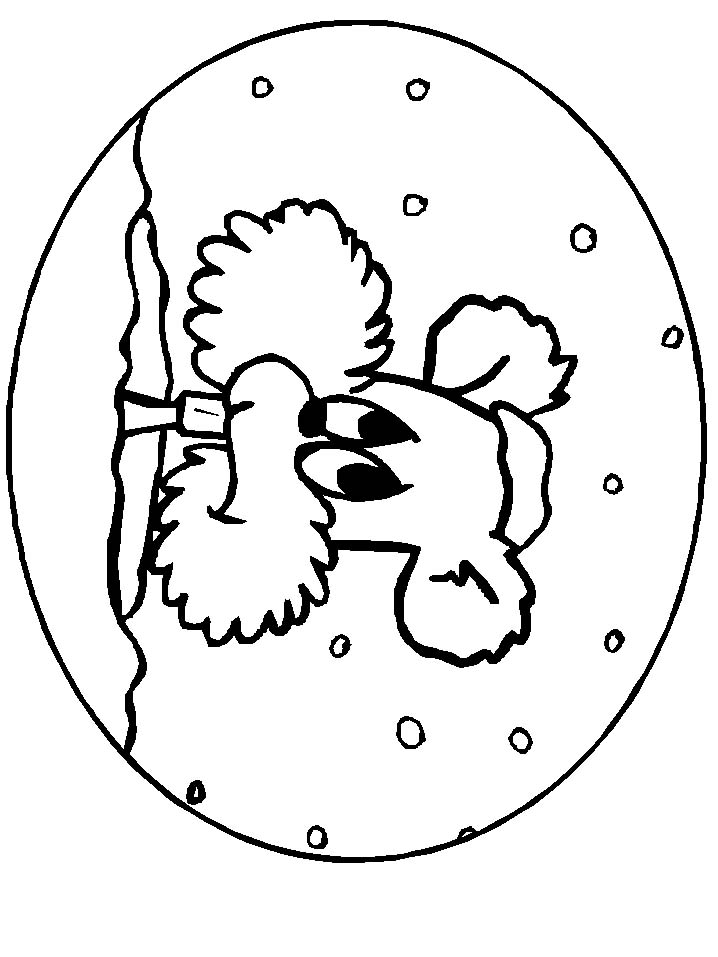 immagine inverno da colorare