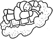 immagine inverno da colorare