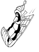 immagine inverno da colorare