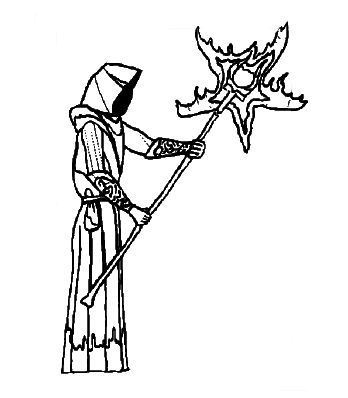 immagine maghi da colorare