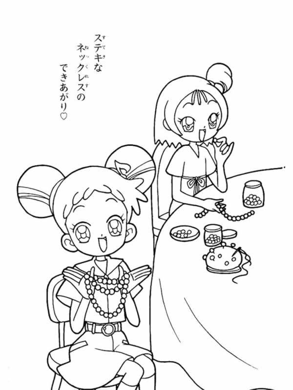 immagine magical doremi da colorare