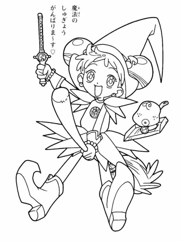 immagine magical doremi da colorare