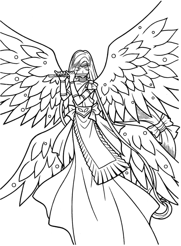 immagine mermaid melody da colorare