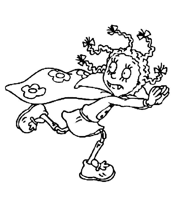 immagine mona la vampira da colorare