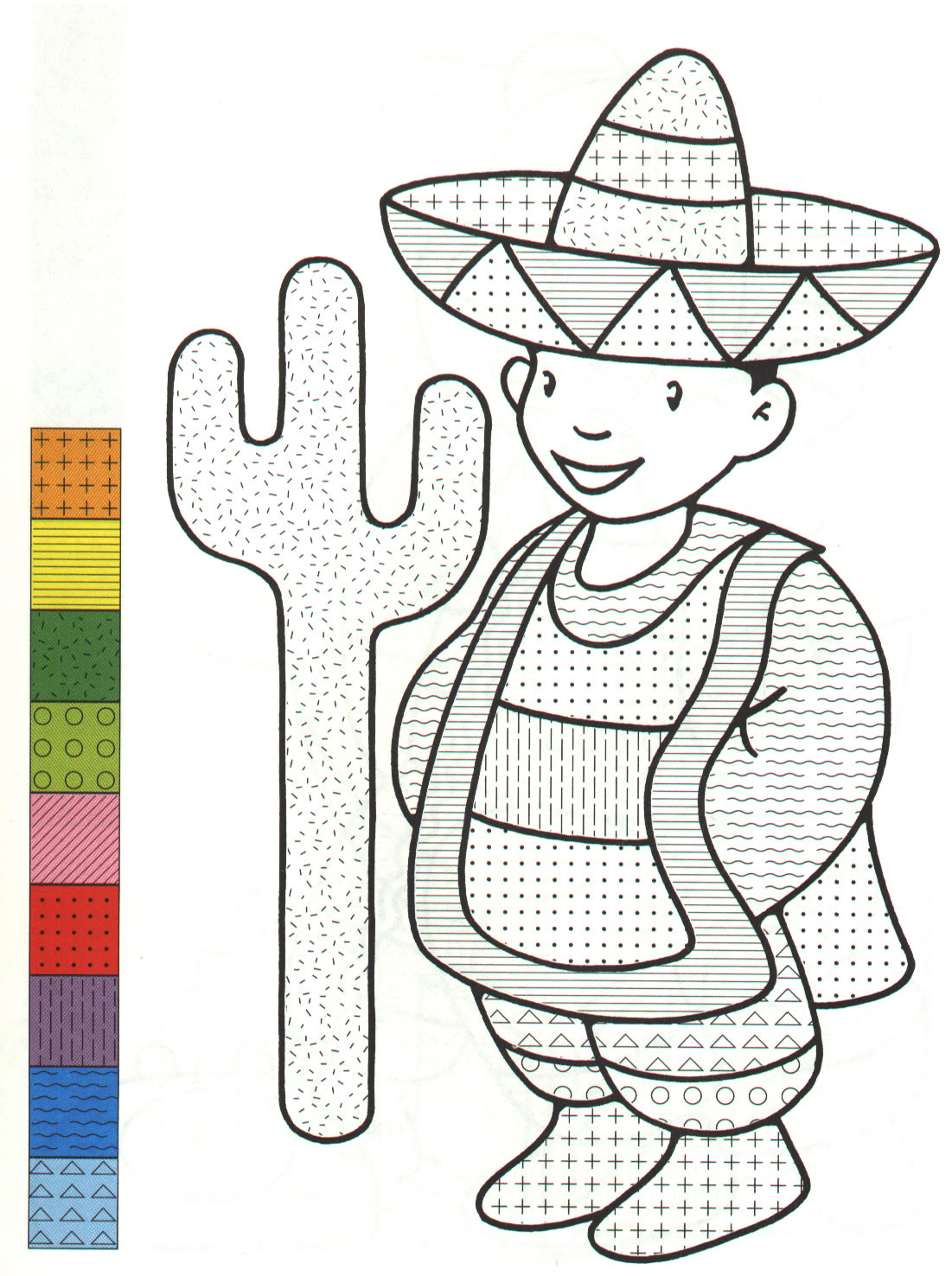 immagine motivi da colorare