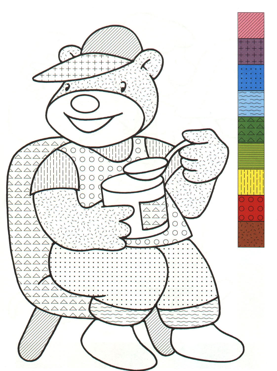 immagine motivi da colorare