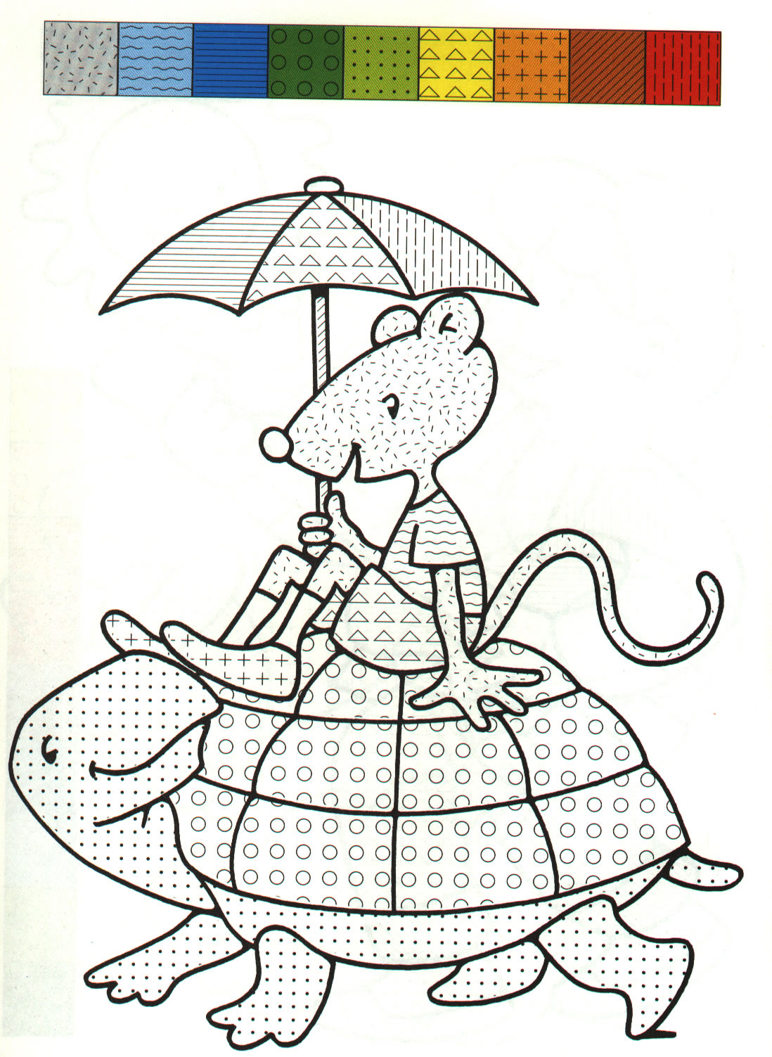 immagine motivi da colorare