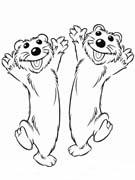 immagine orsi da colorare