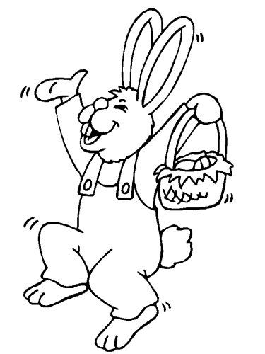 immagine pasqua da colorare