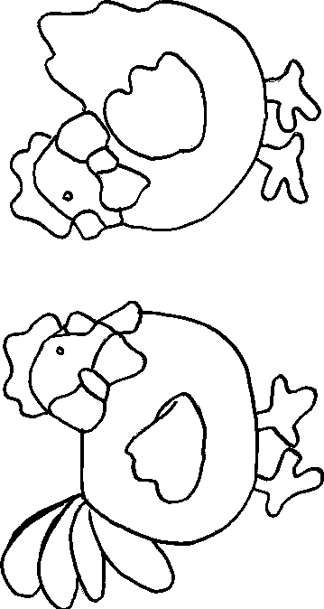 immagine pasqua da colorare