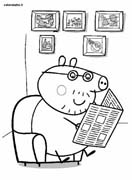 immagine peppa pig da colorare
