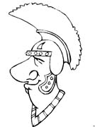 immagine personaggi cappello da colorare