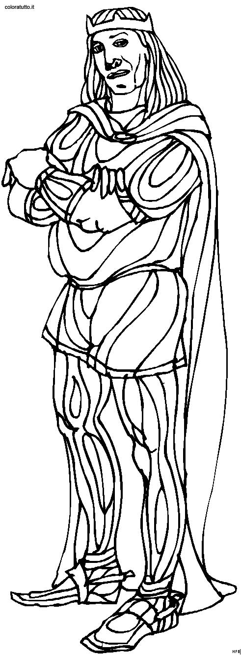 immagine personaggi storici da colorare