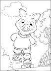 immagine piggly da colorare