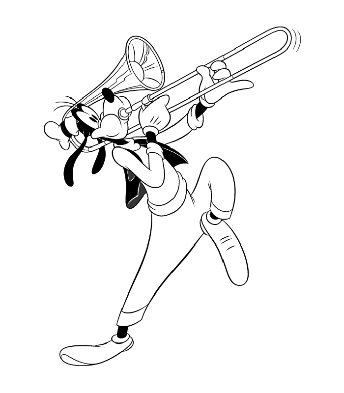 immagine pippo da colorare