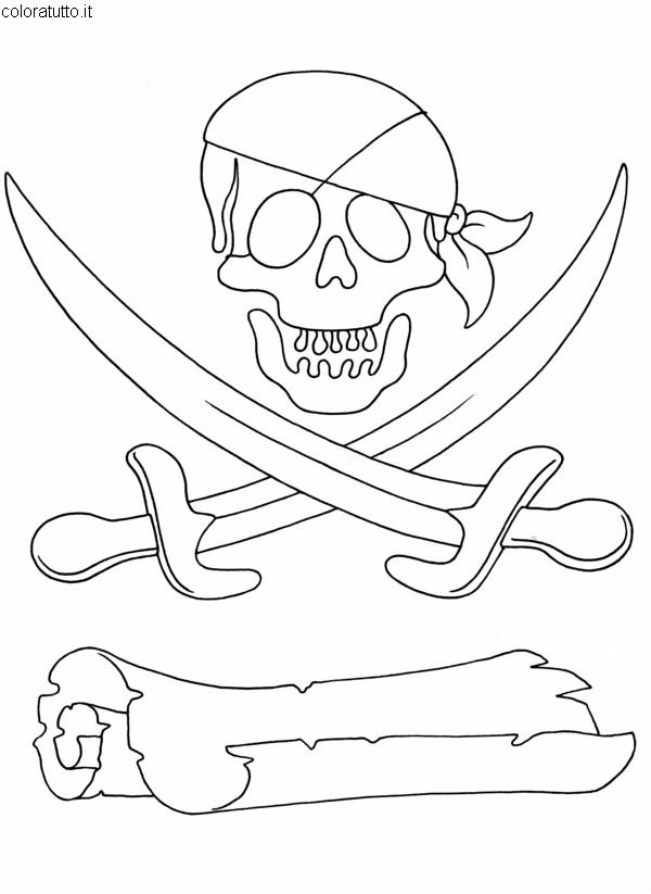 immagine pirati da colorare