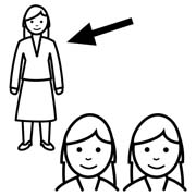 immagine pittogrammi da colorare