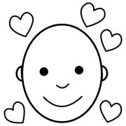 immagine pittogrammi da colorare