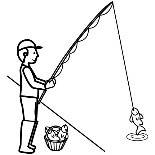 immagine pittogrammi da colorare