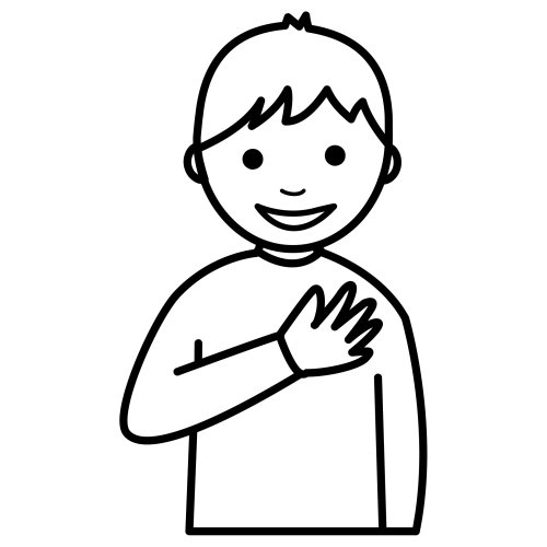 immagine pittogrammi da colorare