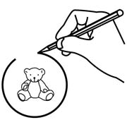 immagine pittogrammi da colorare