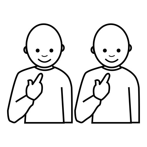 immagine pittogrammi da colorare