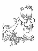 immagine precious moments da colorare