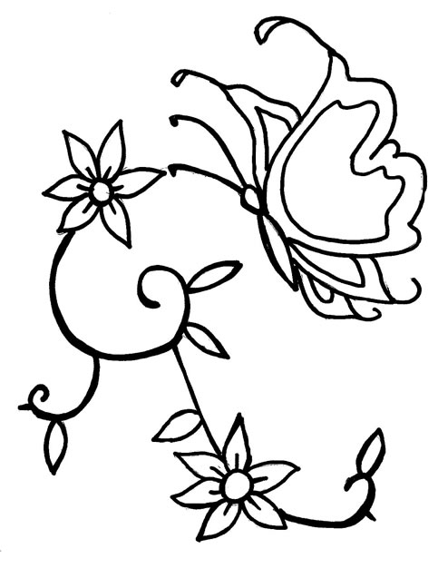 immagine primavera da colorare