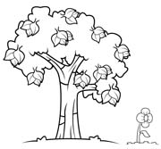 immagine primavera da colorare