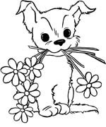 immagine primavera da colorare