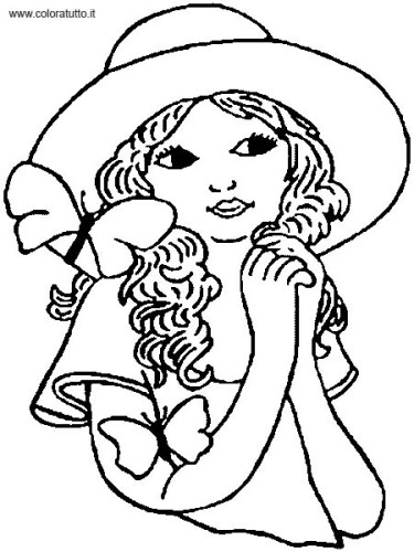 immagine primavera da colorare