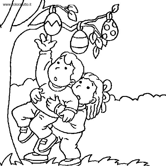 immagine primavera da colorare