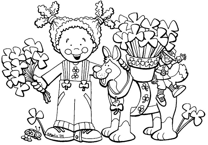 immagine primavera da colorare