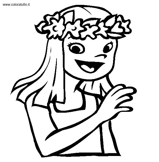 immagine primavera da colorare