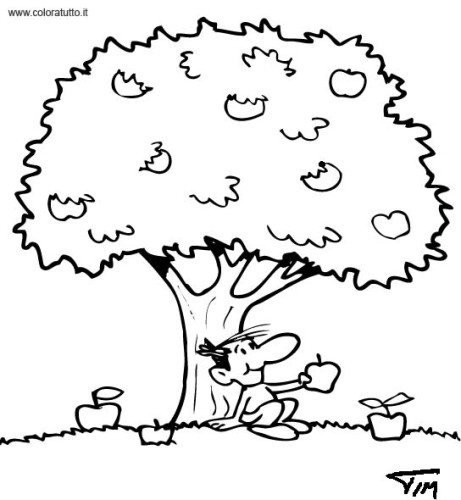 immagine primavera da colorare