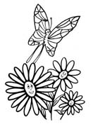 immagine primavera da colorare